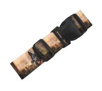 Black German Shepherd Lawn Bokeh German, Adjustable Luggage Straps for Suitcases Packing Belts Travel Accessories