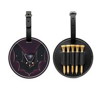Black Ghost Bat Black Golf tee Storage Bag - Easy to Carry Around and More efficient in Playing Golf