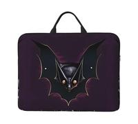 Black Ghost Bat Printed Laptop Sleeve - (16.5 x 12.2 inches) Shockproof Portable Laptop Sleeve