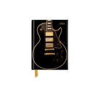 Black Gibson Guitar 2025 Luxury Pocket Diary Planner - Week to View