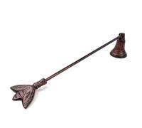 Black Ginger Cast Iron Candle Snuffer, Traditional Design, 30cm (Bee)
