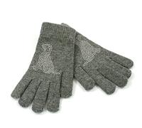 Black Ginger Diamante Encrusted Women's Gloves. They are soft and warm feels like real wool. One Size Fits All. Autunm WInter Fashion Accessory