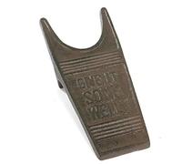 Black Ginger Traditional Cast Iron Boot Jack, Boot Pull - Give it some Welly design. Shoe Scraper Wellington Remover.