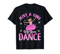 Black Girl Dance Quote Motivational Dancer Ballerina Ballet T-Shirt