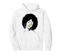 Black Girl Magic Afro Diva Melanin African American Women Pullover Hoodie