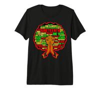 Black Girl Magic Juneteenth Girl Power Celebrate Freedom Fun Premium T-Shirt