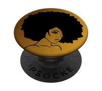 Black Girl Magic Melanin Pop Sockets Black History Afro PopSockets Adhesive PopGrip