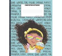 Black Girl Magic Sketchbook - Blank Pages, Creative Journal, Drawing Notebook, Diary: Colourful Motivational Gratitude Daily Planner Sketchbook for ... & Write Grades K-6)/ 100 Pages Size 8.5 x11in