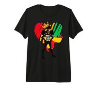 Black Girl Magic Strong Girly Super Brave Hero Brown Girls Premium T-Shirt