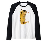 Black Girl Melanin Heart Love Husband Boyfriend Interracial Raglan Baseball Tee