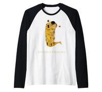 Black Girl Melanin Heart Love Husband Boyfriend Interracial Raglan Baseball Tee