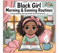 Black Girl Morning & Evening Routines Coloring Book