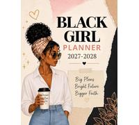 Black Girl Planner 2027-2028: Two Year Schedule Organizer for women from January 2027 to December 2028 with Inspirational Quotes
