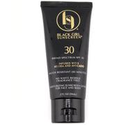 BLACK GIRL SUNSCREEN - Face & Body Moisturizing Sunscreen Lotion SPF 30 No White-Residue for Melanin Rich Skin (2 Fl. Oz.)