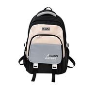 Black Girls School Bag Lightweight Backpack Rucksack Bookbag middle high school backpack for girls cute bookbag college student travel laptop back to supplies