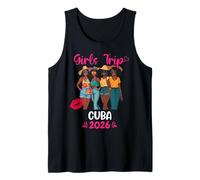 Black Girls Trip Cuba 2026 Vacation Matching Tank Top