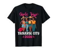 Black Girls Trip Traverse City 2026 Vacation Matching T-Shirt