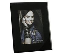 Black Glass 4" x 6" Photo Frame