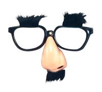 Black Glasses Disguise Kit - Perfect for Clowns & Circus, Novelty, Stag Do, Parties, Pranks, & Gag Gifts