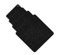 black glitter Car Air Fresheners Cards 4 Pcs Hanging Fragrance Scented Cards Long-Lasting Car Aromatherapy Tablets for Wardrobe Bathroom Car Interior Mirror Pendant Gifts