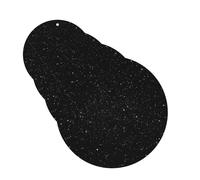 black glitter Car Air Fresheners Cards 4 Pcs Hanging Fragrance Scented Cards Long-Lasting Car Aromatherapy Tablets for Wardrobe Bathroom Car Interior Mirror Pendant Gifts