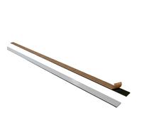 Black Gloss Appliance Gap Cover Strip - Self Adhesive Acrylic Trim for Built-in Oven & Microwave Tower Units - Seamless Kitchen Shelf Edge Finishing Strip - 600mm Length