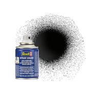 Black Gloss Spray - Revell Acrylic Paint Black (Glossy) 07 Can 100 Ml