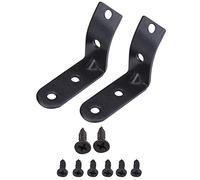 Black Glove Box Hinge Repair Kit, Hinge Bracket Fix Kit Replacement DIY Compartment Lid for A4 S4 RS4 B6 8E 2002-2008 SI-AT11003 Auto Body Repair