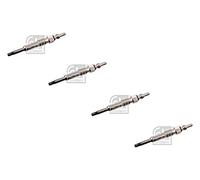 Black Glow Plug FEBI x4 pcs Fits VW RENAULT AUDI SEAT SKODA OPEL Bora A 4402724