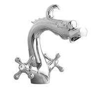 Black Gold Antique Dragon Bathroom Basin Faucet Brass Installation Cold Bathroom Luxury with Hot U2U7 Faucet Simpl Water