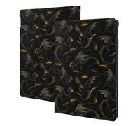 Black Gold Dragon Cool A Print Compatible with ipad air 3rd Generation Case Cover, Tablet Cases Compatible with ipad Pro Case 10.5 Inch, Auto Wake/Sleep, Folio Stand