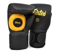 Black/Gold Fairtex BGV13 Coach Sparring Gloves