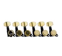 Black & Gold for Mac-hine for ker Guitar Lock Tuners 1：18 Lock String Tuning Key For ST TL SG LP(6R)