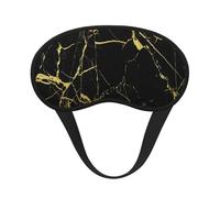 Black Gold, Full Eye Covers Light Blocking Eye Masks Blackout Sleep Eye Muffs