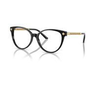 Black Gold Logo Eyewear Frames - unisex - Versace - Glasses - Yellow - 54 MM - Accessories 54 MM