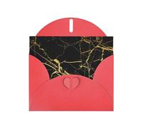 Black Gold Marble Thank You Card Envelope 4x6 Inch Wedding Baby Shower Thank You Bride Shower Business Birthday.