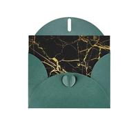 Black Gold Marble Thank You Card Envelope 4x6 Inch Wedding Baby Shower Thank You Bride Shower Business Birthday.