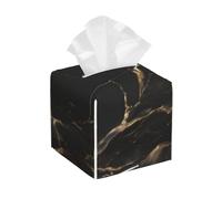 Black Gold Marble, Tissue Box Cover Tissue Box Holder Tissue Dispenser Tissue Holder