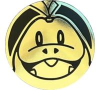 Black & Gold Oversized Fuecoco Coin