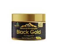 Black Gold Pure Himalayan Shilajit Resin, Natural Source of Fulvic Acid - 50 grm
