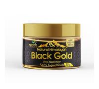 Black Gold Pure Himalayan Shilajit Resin - Plant Derived Fulvic Minerals Immune Support - 25 grm/ml