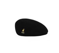 (Black Gold, S) Wool Kangol Flat Cap Men Women Casual Woolen Beret Hat Winter Warm Caps Gifts