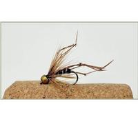 Black Goldhead Daddy Long Legs, Barbless, Size 10 - choose quantity, Best sinking Daddy flies (12)