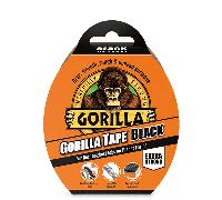 Black Gorilla Tape Thick Strong Grip Weather Resistant Duct Repair 10m 48mm Wide