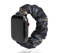 Black Gorillas Big Monkey Smoking Cute Watch Band Sports Watch Strap Replaceable Straps for Men Women Compatible with Apple Watch