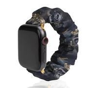 Black Gorillas Big Monkey Smoking Cute Watch Band Sports Watch Strap Replaceable Straps for Men Women Compatible with Apple Watch
