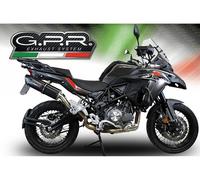Gpr Exhaust Systems Furore Evo 4 Nero Benelli Trk 502 X 21-22 Homologated Slip On Muffler Black Homologated