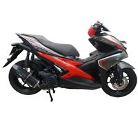 Black GPR Full System Exhaust Furore Nero for Yamaha Aerox 155 2021 2022