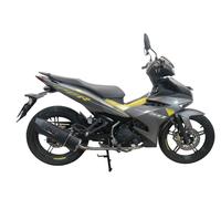 Black GPR Full System Exhaust Furore Nero for Yamaha Sniper 150 2019 2022