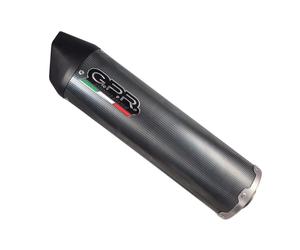 Black GPR Full System Exhaust Furore Poppy Appr Rieju Rs2 125 Matrix-2002 2008